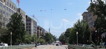 Gallery cover photo: Military Flyovers In Washington For 250 Celebrations