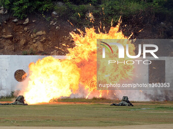 Anti-Terrorism Drill In South China