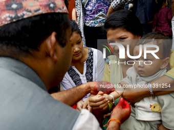 Janai Purnima Festival At Lalitpur, Nepal