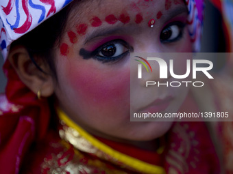 Gaijatra Festival In Kathmandu, Nepal