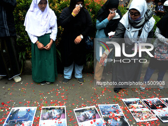 Rally Protetsting In Jakarta Against The Airstrike At A Funeral Hall In Yemen