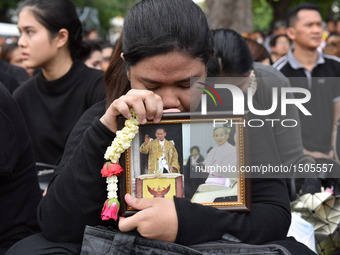 People Mourn For Thai King Bhumibol Adulyadej In Bangkok
