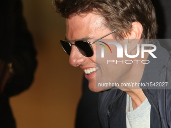 Actor Tom Cruise in Tokyo