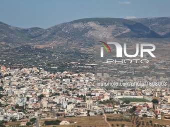 Aerial view of Athens