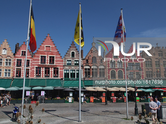 Market Square in the city of Bruges