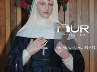 Statue of Saint Rita of Cascia in Ontario