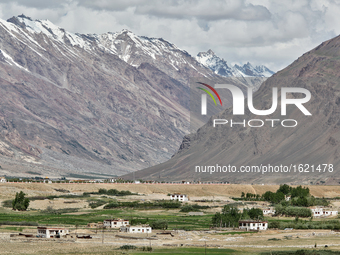 The village of Padum in the Himalayas Ladakh, India