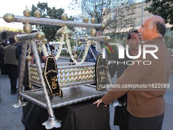 Pakistani Shiite Muslims during Muharram
