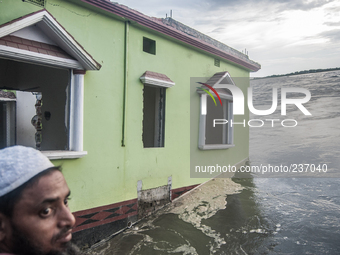 River Erosion In Bangladesh