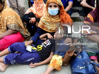 Garments Workers Protest In Dhaka