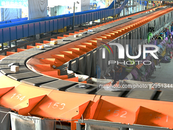 Online Shopping Logistics Peak in China