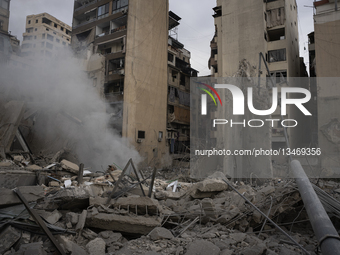 Aftermath Of An Israeli Strike In Beirut, Lebanon