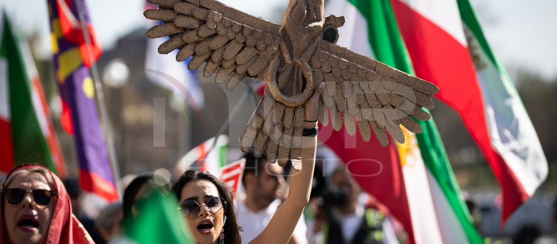 Nowruz demonstration for democracy in Iran