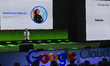 President of Google Cloud Go to Market, Adaire Fox-Martin speaks during the launching even...