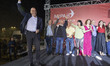 Leader of MeRa25 - Diem 25 political party Yanis Varoufakis speaks at a pre-election campa...