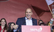 Leader of MeRa25 - Diem 25 political party Yanis Varoufakis speaks at a pre-election campa...
