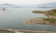 The water level of the Three Gorges Reservoir drops in Yichang, Hubei province, China, Jun...