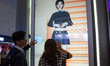 visitors experience a visual shopping  during the opening of 2023 World Artificial intelli...
