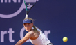 Dayana Yastremska (UK) in action on the fields of the ''Country Club Palermo'' during the...