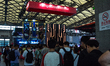 general view of visitors are seen in front of Kingstonls booth during the chinajoy 2023 at...