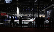 BMW Cars Stall at the Indian Auto Expo in Greater Noida, on the outskirts of New Delhi, In...