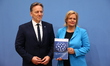 German Interior Minister Nancy Faeser and President of German Federal Office of Criminal I...
