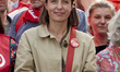  Secretary General of the French trade union CGT Sophie Binet take part in a demonstration...