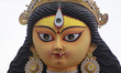 An idol of Goddess Durga arrives to immerse in the Brahmaputra river at the end of the Dur...