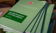 Booklets of policy address on October 25, 2023 in Hong Kong, China. John Lee today announc...