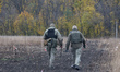 KHARKIV REGION, UKRAINE - OCTOBER 24, 2023 - EOD experts of a consolidated squad of the Ex...