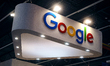 The Google stand during the 3rd day of Mobile World Congress in Barcelona, 23rd of Februar...