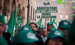 Farmers from the Cia-Agricoltori Italiani are planning to protest in Piazza Santi Apostoli...