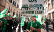 Farmers from the Cia-Agricoltori Italiani are planning to protest in Piazza Santi Apostoli...