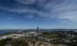 Panoramical skyline of Milos, on February 22, 2016. 