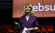 TV Host ,Cristina Ferreira , during the second day of Web Summit on November 15, 2023 in L...