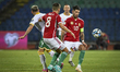 Dominik Szoboszlai of Hungary  during UEFA Euro 2024 Group G qualification football match...