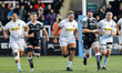 John Hawkins of Newcastle Falcons is finding some space during the Gallagher Premiership m...