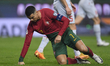 Cristiano Ronaldo of Portugal is reacting during the Group J - UEFA EURO 2024 European Qua...