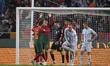 Ricardo Horta is celebrating after scoring his team's second goal during the Group J - UEF...