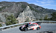 Elfyn Evans and Scott Martin of Team Toyota Gazoo Racing WRT are competing in the Toyota G...