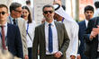 Crown Prince Federik of Denmark (middle) attends the session on Next Generation Global Shi...
