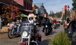 Over 1450 motorcycles rode through downtown Grass Valley, Calif., on their way to the Neva...