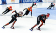 Claudia Gagnon and Kim Boutin are competing in the women's 3000m relay event on the first...