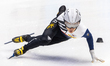 Yi Ra Seo is competing in the men's 500m event on the first day of the ISU World Cup Short...