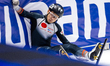 Hiroki Yokohama is competing in the men's 500m event on the first day of the ISU World Cup...