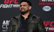 Kelvin Gastelum is participating in a Q&A session before the UFC Fight Night ceremonial we...