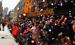 A general view is being captured of the Chinese Lunar New Year parade taking place in Chin...