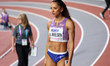 Laviai Nielsen of Great Britain is competing in the 4x400 meters relay and the 400 meters...