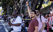 Pro-Palestine protesters are halting the grand parade at the 2024 Northern California Cher...
