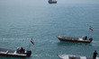 Basij paramilitary force speed boats are participating in a marine parade to commemorate P...